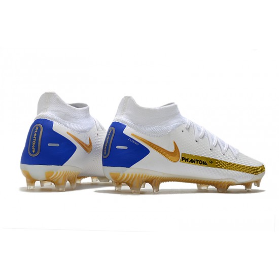 Nike Phantom GT Elite Dynamic Fit FG Soccer Cleats White High