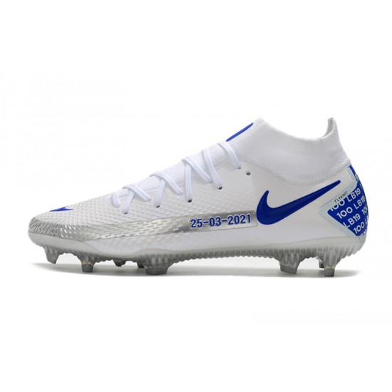 Nike Phantom GT Elite Dynamic Fit FG Soccer Cleats White