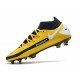 Nike Phantom GT Elite Dynamic Fit FG Soccer Cleats Yellow And Black White