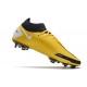 Nike Phantom GT Elite Dynamic Fit FG Soccer Cleats Yellow And Black White