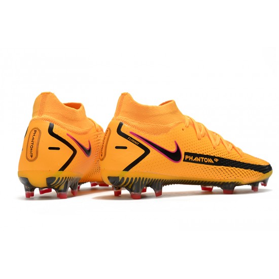 Nike Phantom GT Elite Dynamic Fit FG Soccer Cleats Yellow High