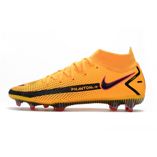 Nike Phantom GT Elite Dynamic Fit FG Soccer Cleats Yellow High