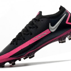 Nike Phantom GT Elite FG Soccer Cleats Black Pink