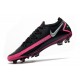 Nike Phantom GT Elite FG Soccer Cleats Black Pink