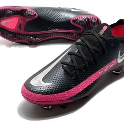 Nike Phantom GT Elite FG Soccer Cleats Black Pink