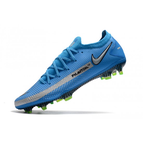 Nike Phantom GT Elite FG Soccer Cleats Blue