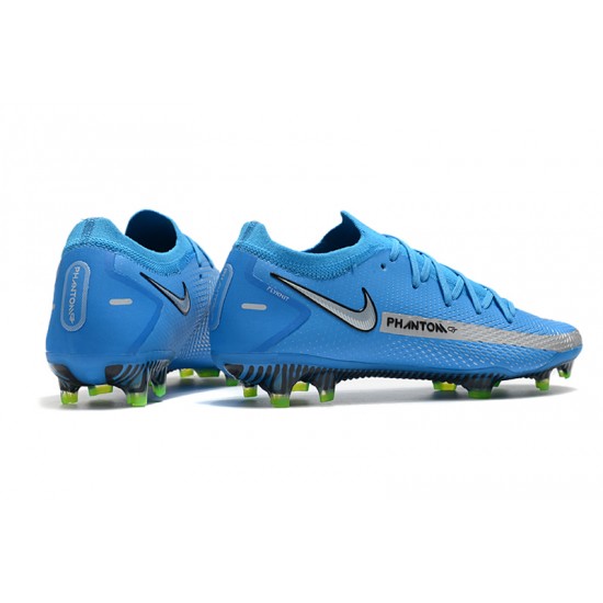 Nike Phantom GT Elite FG Soccer Cleats Blue