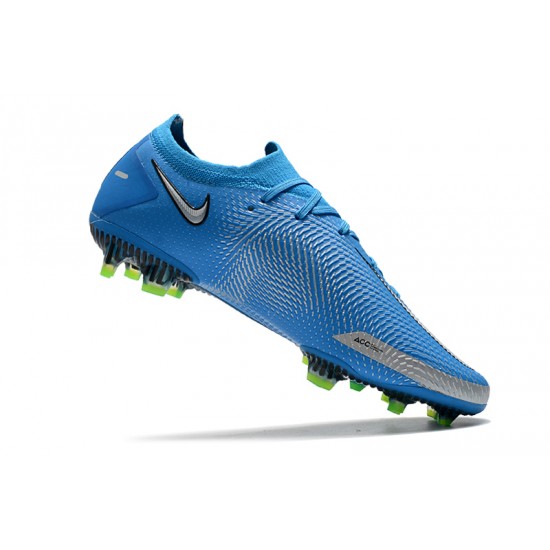 Nike Phantom GT Elite FG Soccer Cleats Blue