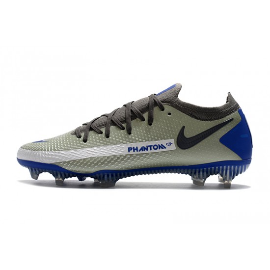 Nike Phantom GT Elite FG Soccer Cleats Blue