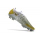 Nike Phantom GT Elite FG Soccer Cleats Gold And White