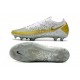 Nike Phantom GT Elite FG Soccer Cleats Gold And White