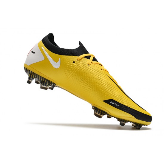 Nike Phantom GT Elite FG Soccer Cleats Gold