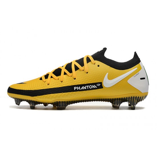 Nike Phantom GT Elite FG Soccer Cleats Gold