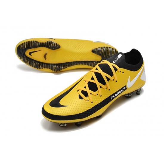 Nike Phantom GT Elite FG Soccer Cleats Gold