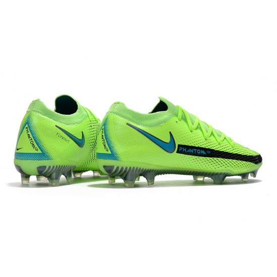 Nike Phantom GT Elite FG Soccer Cleats Green Low