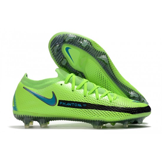 Nike Phantom GT Elite FG Soccer Cleats Green Low