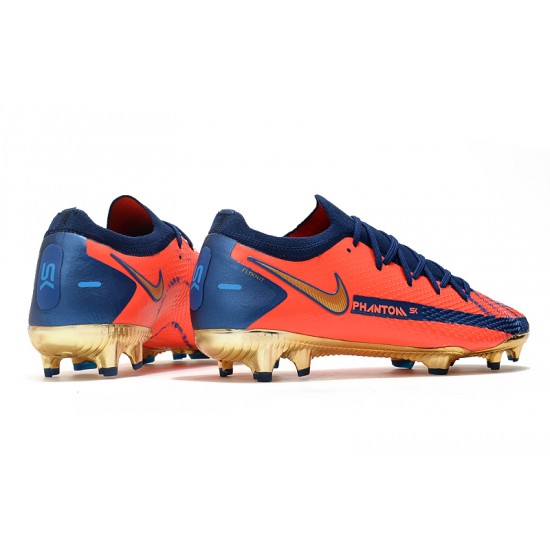 Nike Phantom GT Elite FG Soccer Cleats Orange Low