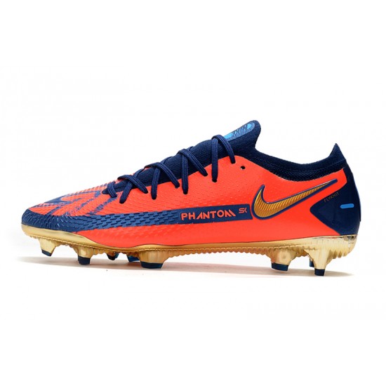 Nike Phantom GT Elite FG Soccer Cleats Orange Low