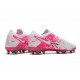 Nike Phantom GT Elite FG Soccer Cleats Pink And White Low