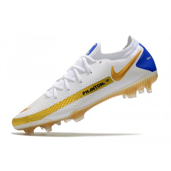 Nike Phantom GT Elite FG Soccer Cleats White Low