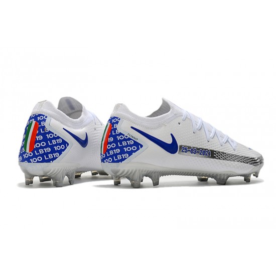 Nike Phantom GT Elite FG Soccer Cleats White Low