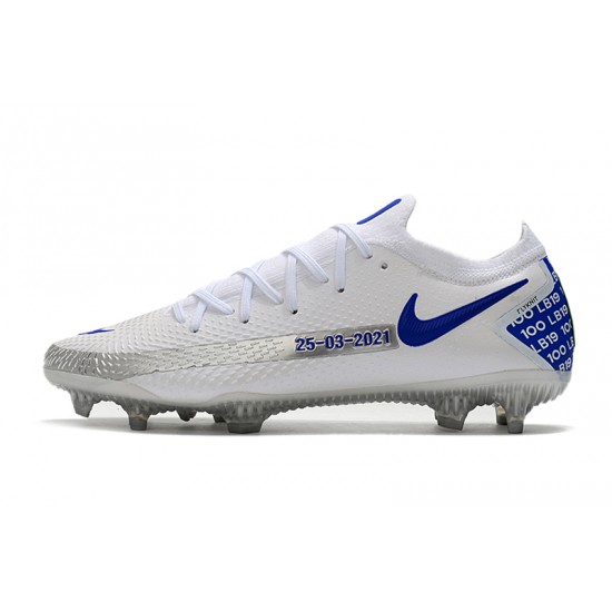 Nike Phantom GT Elite FG Soccer Cleats White Low