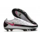 Nike Phantom GT Elite FG Soccer Cleats White Pink Low