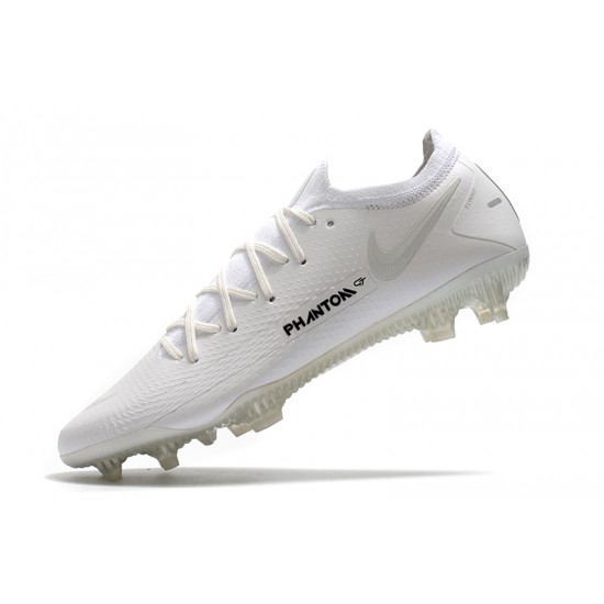 Nike Phantom GT Elite FG Soccer Cleats White