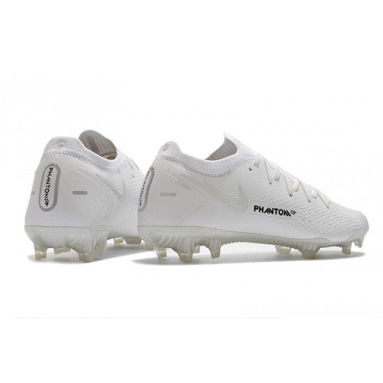 Nike Phantom GT Elite FG Soccer Cleats White