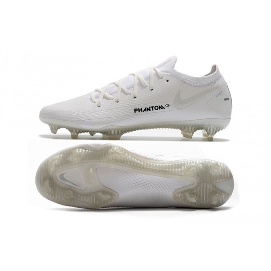 Nike Phantom GT Elite FG Soccer Cleats White