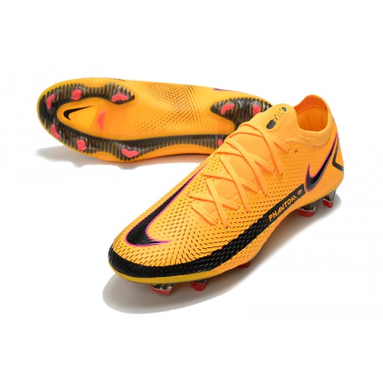 Nike Phantom GT Elite FG Soccer Cleats Yellow Low