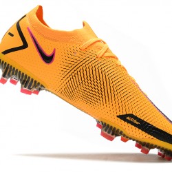 Nike Phantom GT Elite FG Soccer Cleats Yellow Low