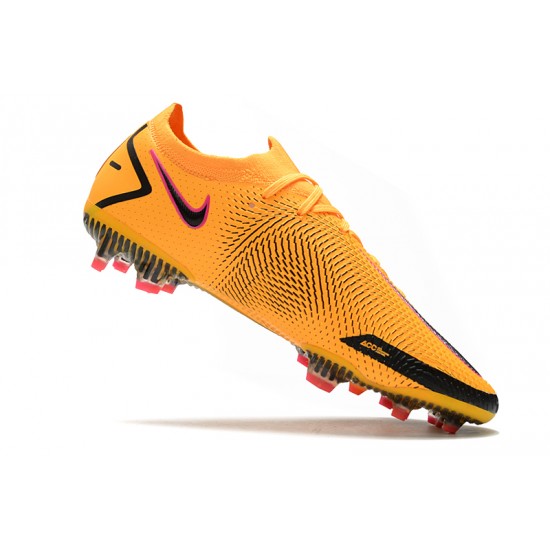 Nike Phantom GT Elite FG Soccer Cleats Yellow Low