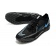 Nike Phantom GT Pro TF Soccer Cleats Black And Blue Low