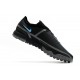 Nike Phantom GT Pro TF Soccer Cleats Black And Blue Low