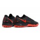 Nike Phantom GT Pro TF Soccer Cleats Black And Red Low