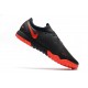 Nike Phantom GT Pro TF Soccer Cleats Black And Red Low