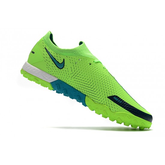 Nike Phantom GT Pro TF Soccer Cleats Black Green