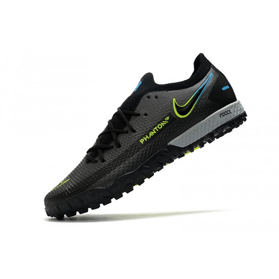 Nike Phantom GT Pro TF Soccer Cleats Black Low