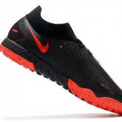 Nike Phantom GT Pro TF Soccer Cleats Black Red High