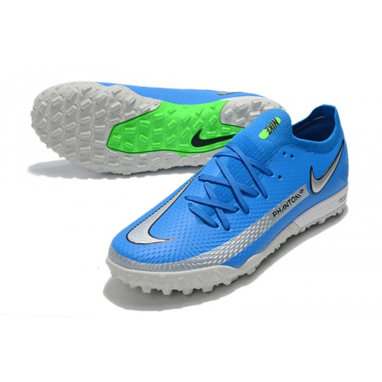 Nike Phantom GT Pro TF Soccer Cleats Blue Low