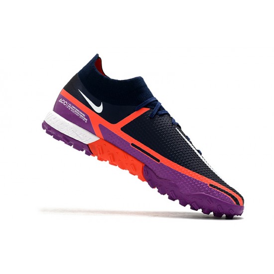 Nike Phantom GT Pro TF Soccer Cleats Purple High