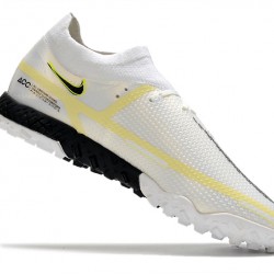 Nike Phantom GT Pro TF Soccer Cleats White And Black High