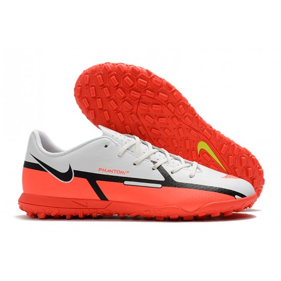 Nike Phantom GT2 Club TF Soccer Cleats White Orange