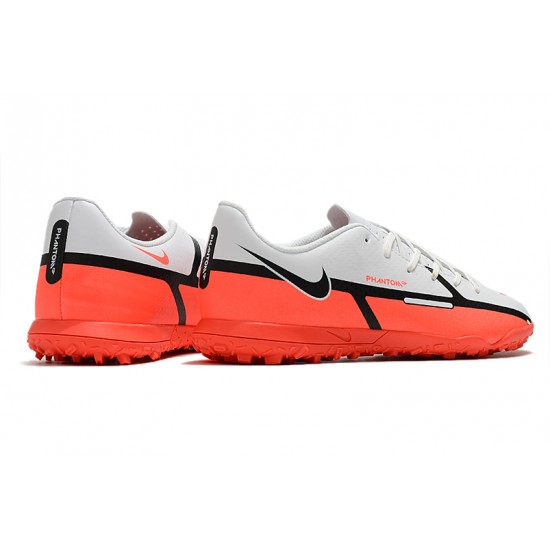 Nike Phantom GT2 Club TF Soccer Cleats White Orange