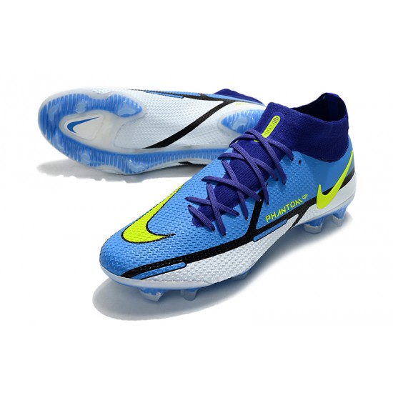 Nike Phantom GT2 Dynamic Fit Elite FG Soccer Cleats Blue High