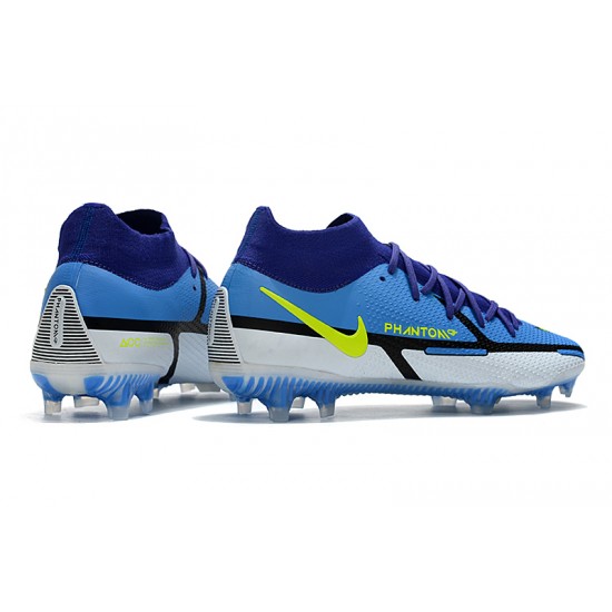 Nike Phantom GT2 Dynamic Fit Elite FG Soccer Cleats Blue High