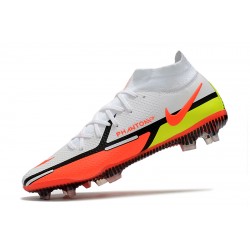 Nike Phantom GT2 Elite DF FG Soccer Cleats White High