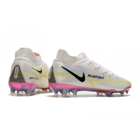 Nike Phantom GT2 Elite DF FG Soccer Cleats White High