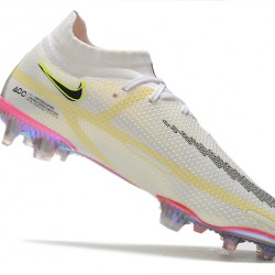 Nike Phantom GT2 Elite DF FG Soccer Cleats White High